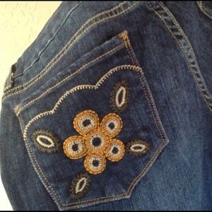 7Seven boot cut jeans